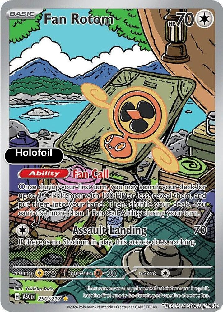 Fan Rotom - 250/217