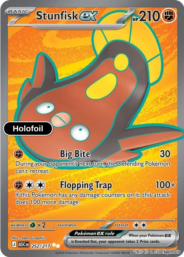 Stunfisk ex - 252/217