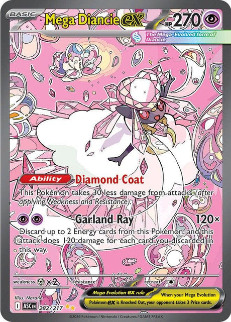 Mega Diancie ex - 282/217