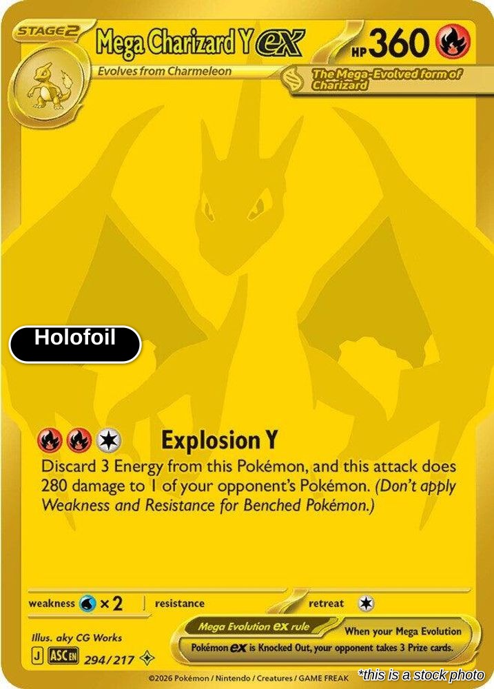 Mega Charizard Y ex - 294/217