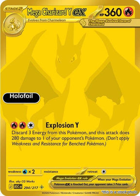 Mega Charizard Y ex - 294/217