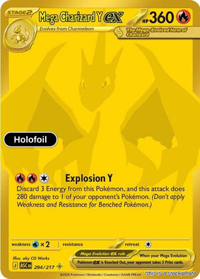Mega Charizard Y ex - 294/217