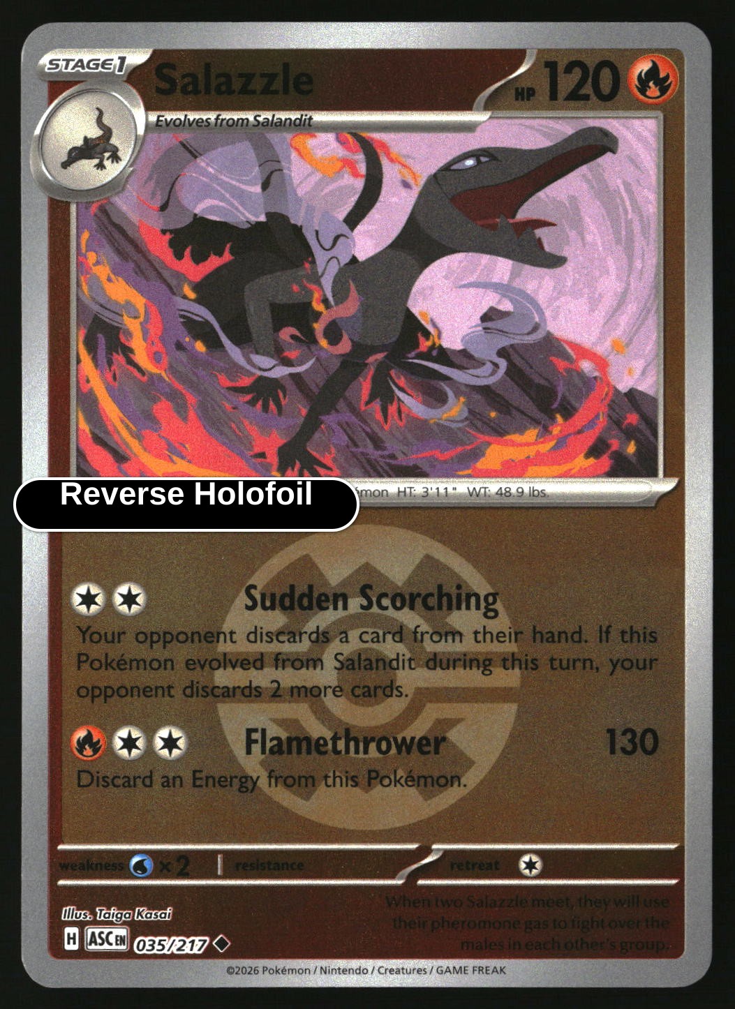 Salazzle - 035/217 (Quick Ball)