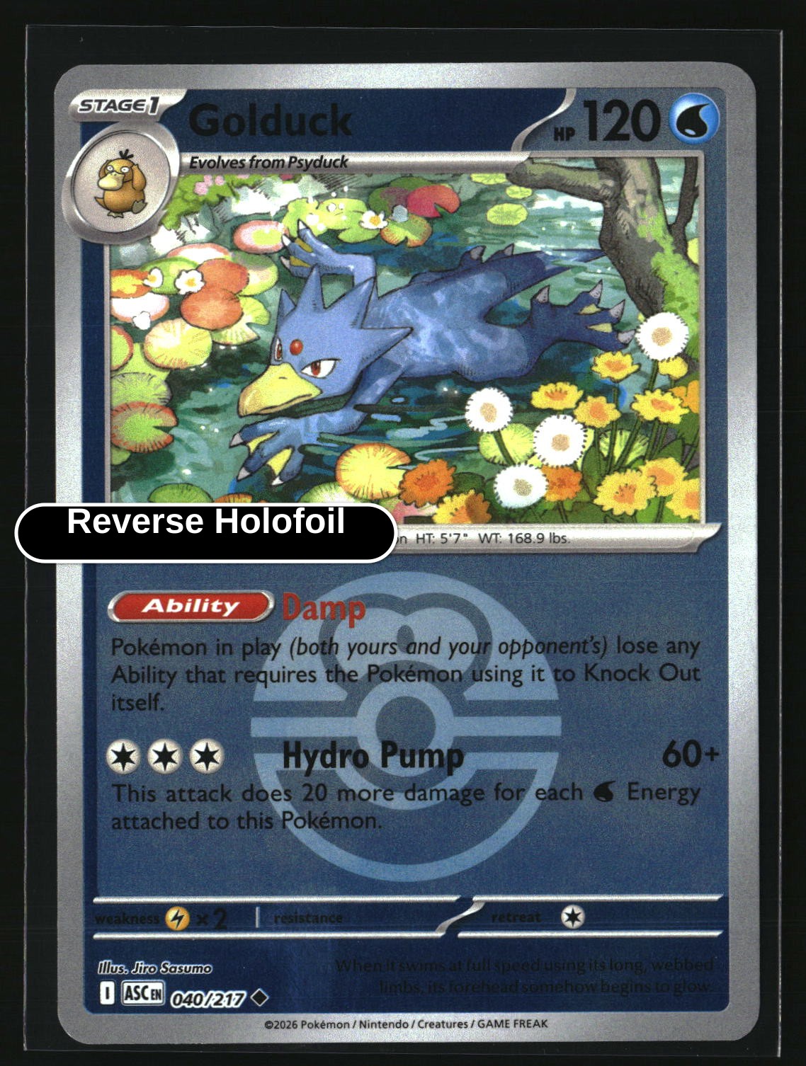 Golduck (Love Ball)