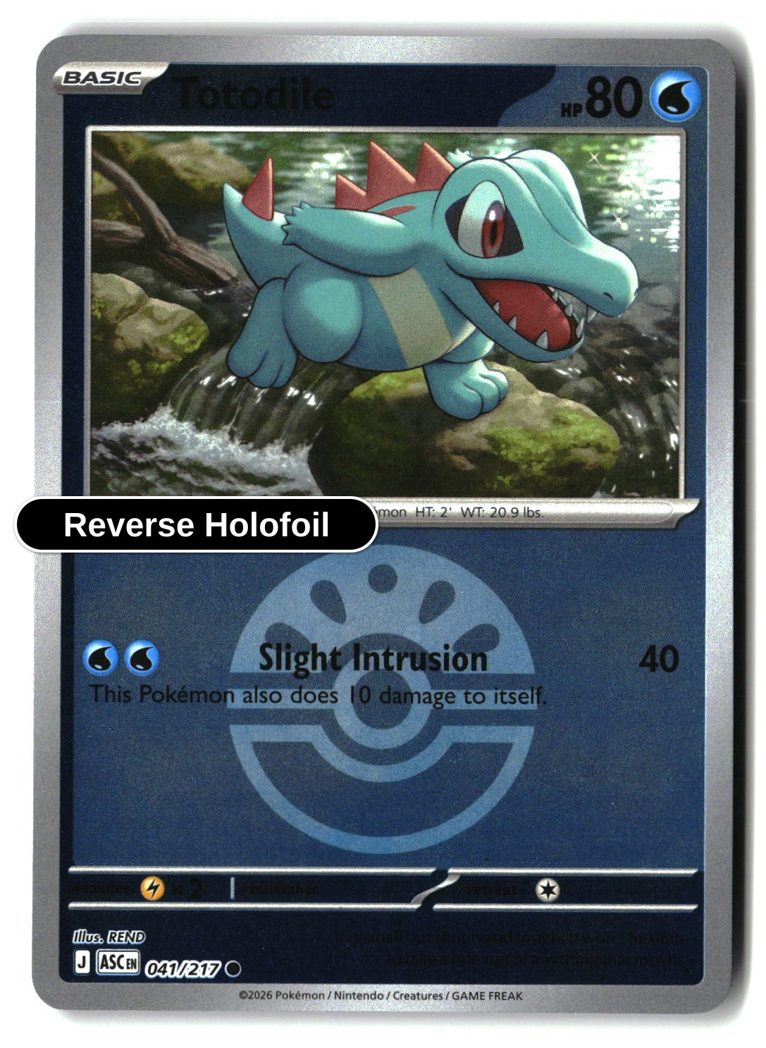 Totodile (Friend Ball)