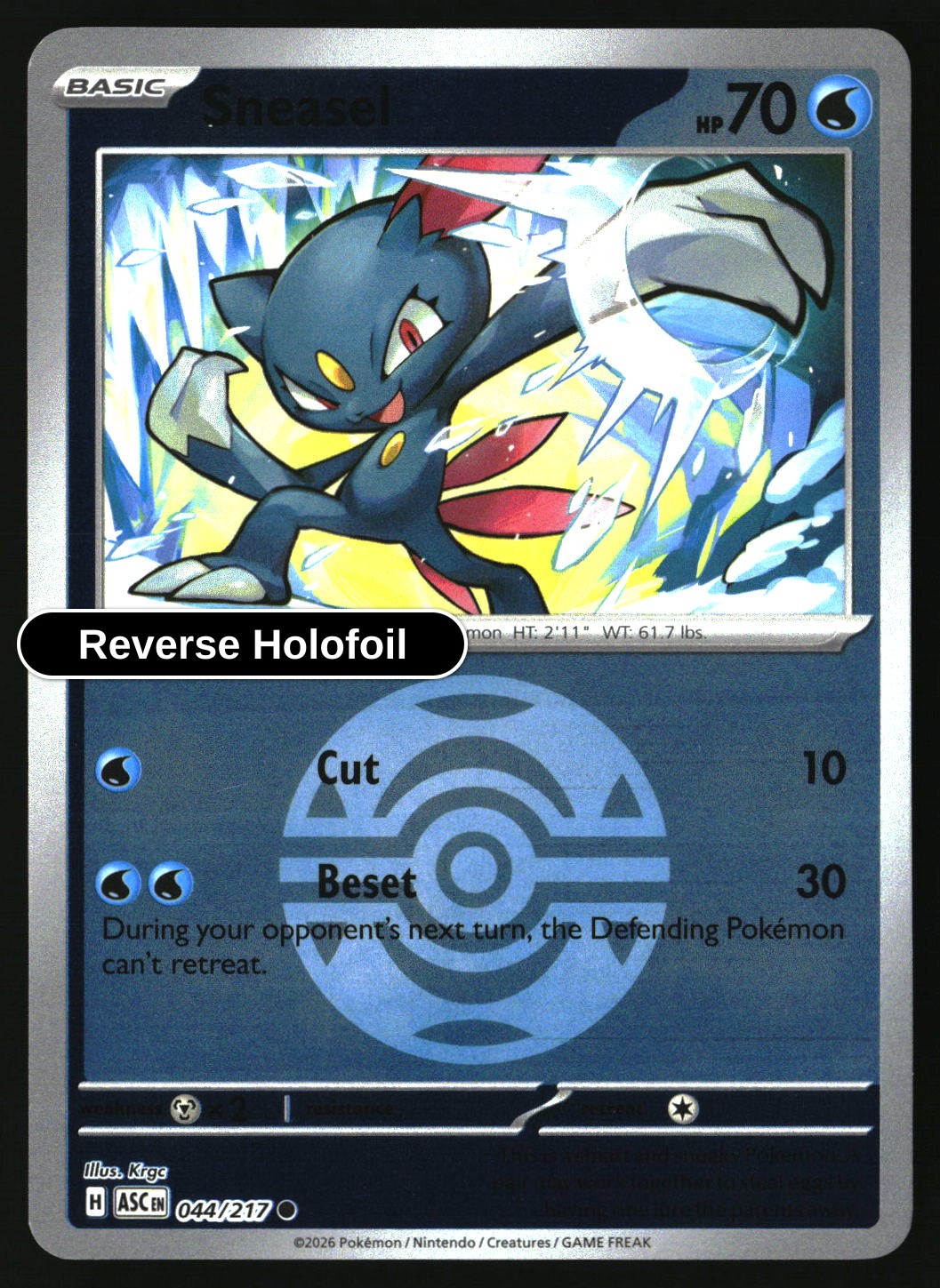 Sneasel (Dusk Ball)