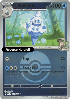 N's Vanillish (Poke Ball)