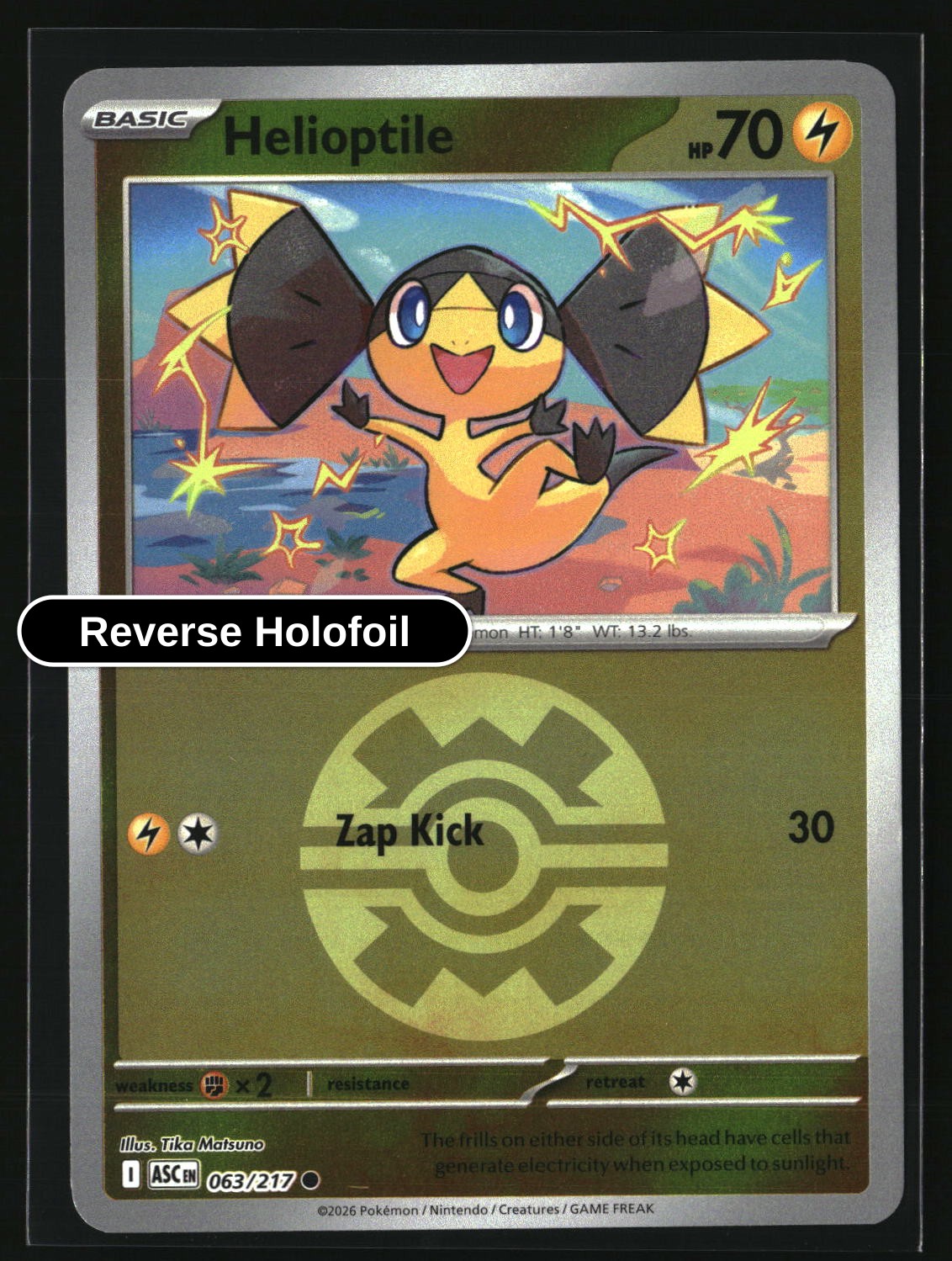 Helioptile (Quick Ball)