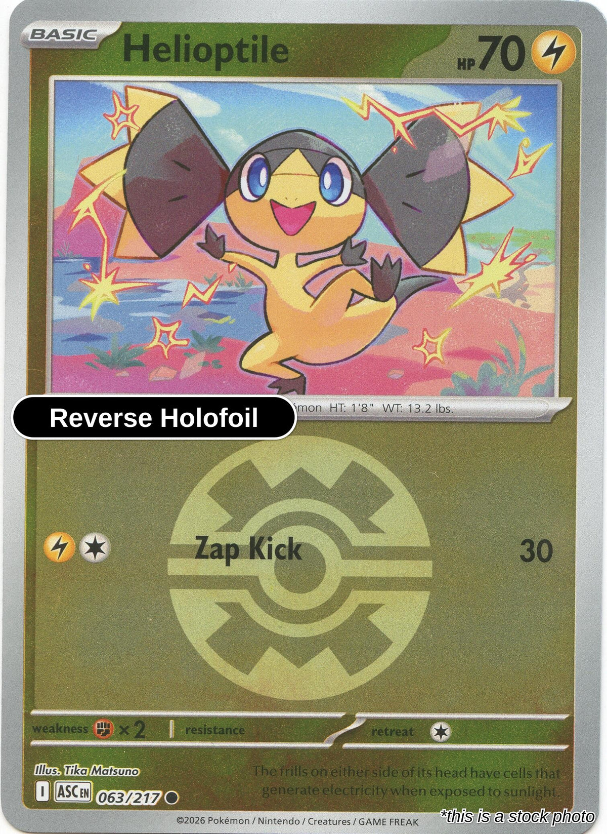 Helioptile (Quick Ball)