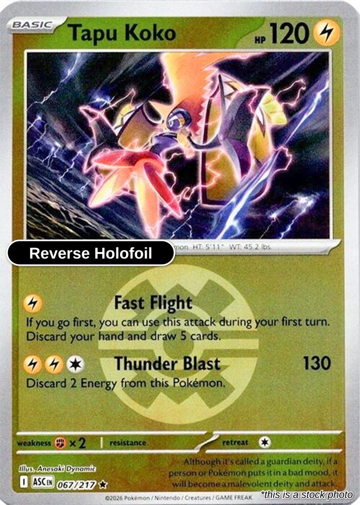Tapu Koko (Quick Ball)