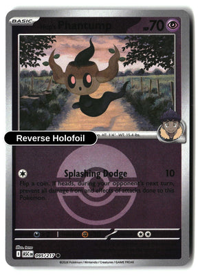 Hop's Phantump (Poke Ball)