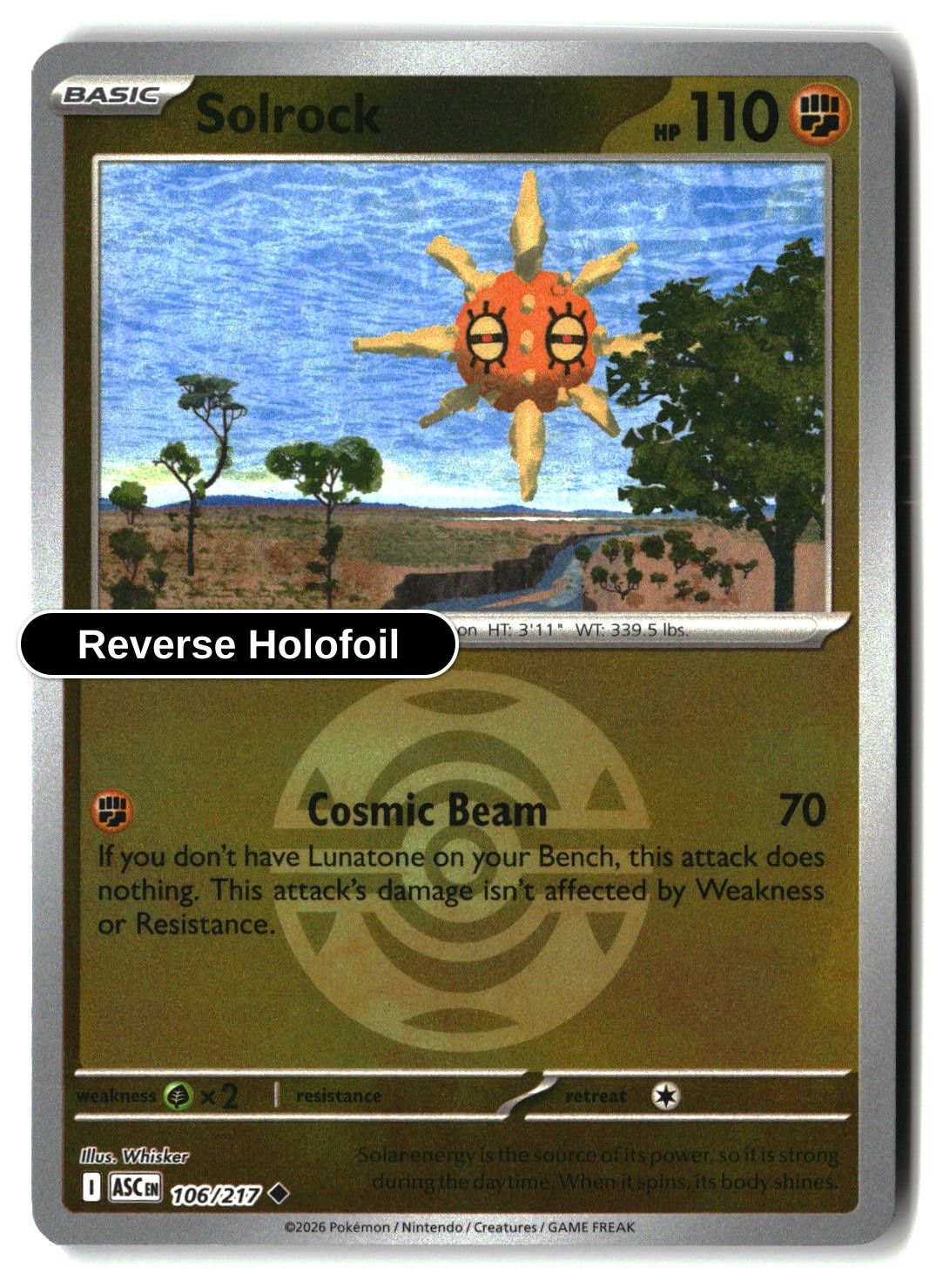 Solrock (Dusk Ball)