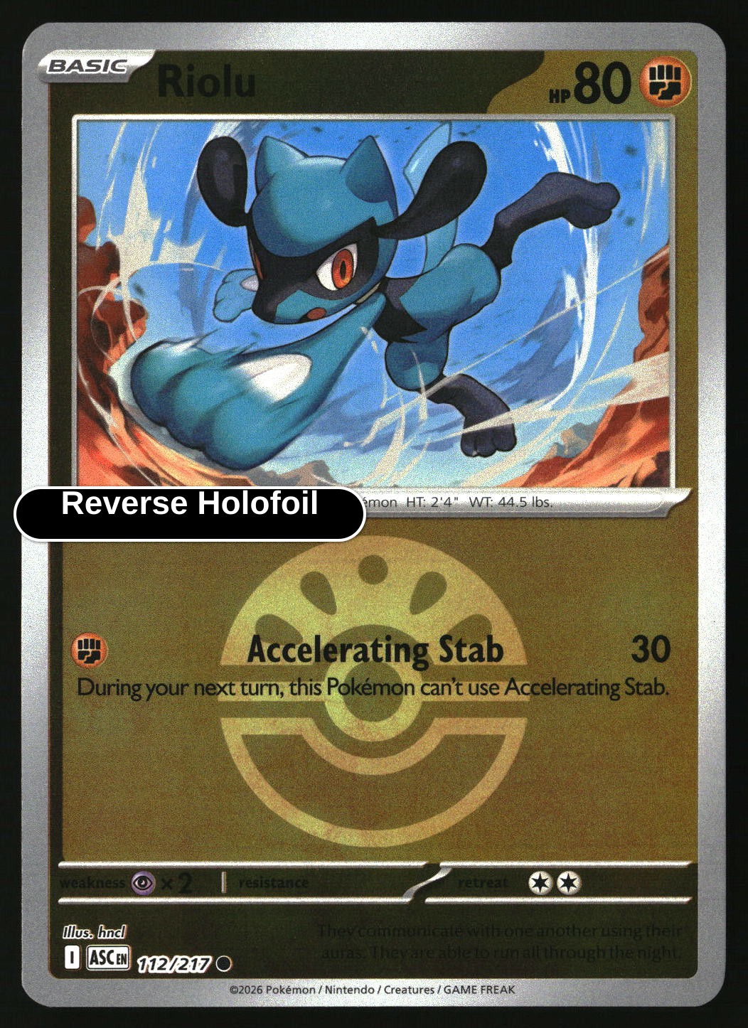 Riolu (Friend Ball)