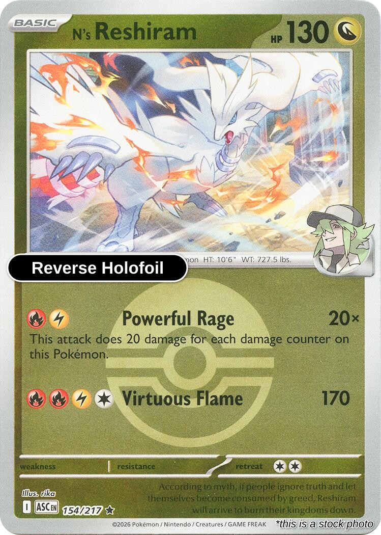 N's Reshiram (Poke Ball)