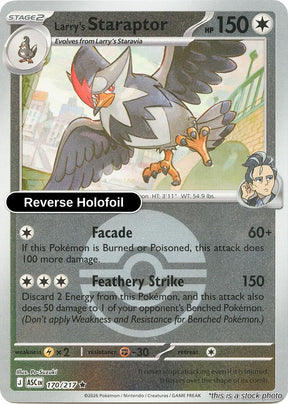 Larry's Staraptor - 170/217 (Poke Ball)