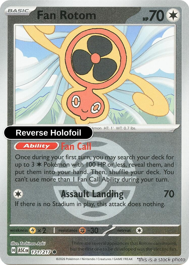 Fan Rotom - 171/217 (Dusk Ball)