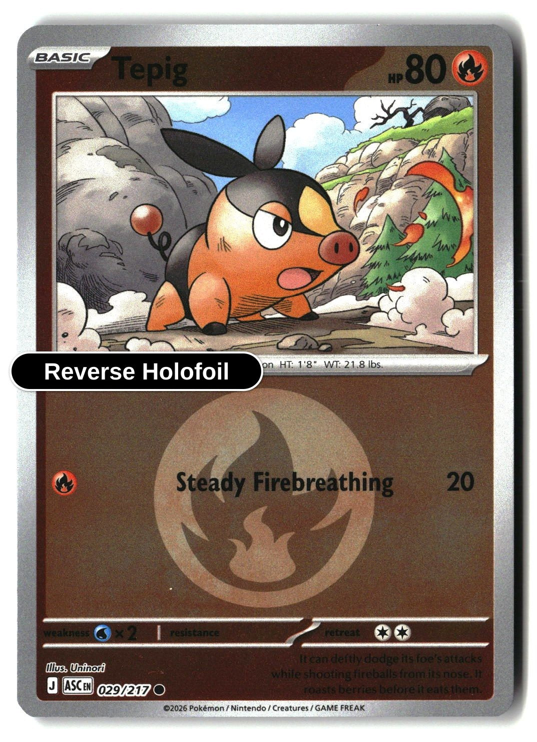 Tepig (Energy Symbol Pattern)