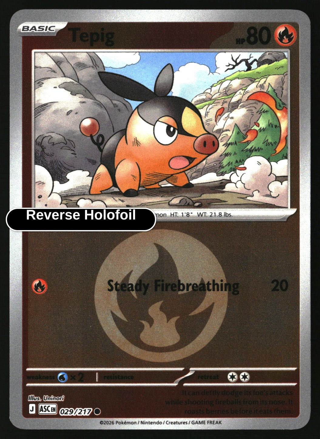 Tepig (Energy Symbol Pattern)