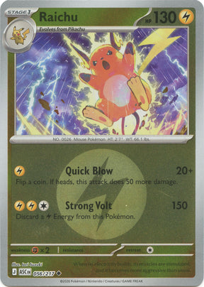 Raichu (Energy Symbol Pattern)