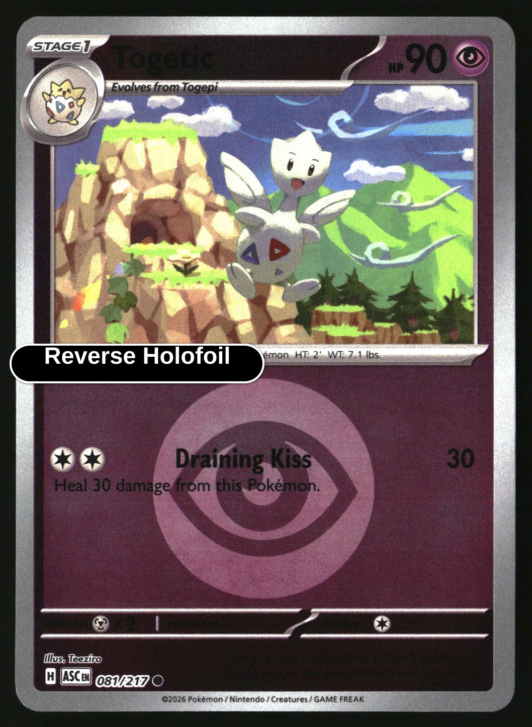 Togetic (Energy Symbol Pattern)