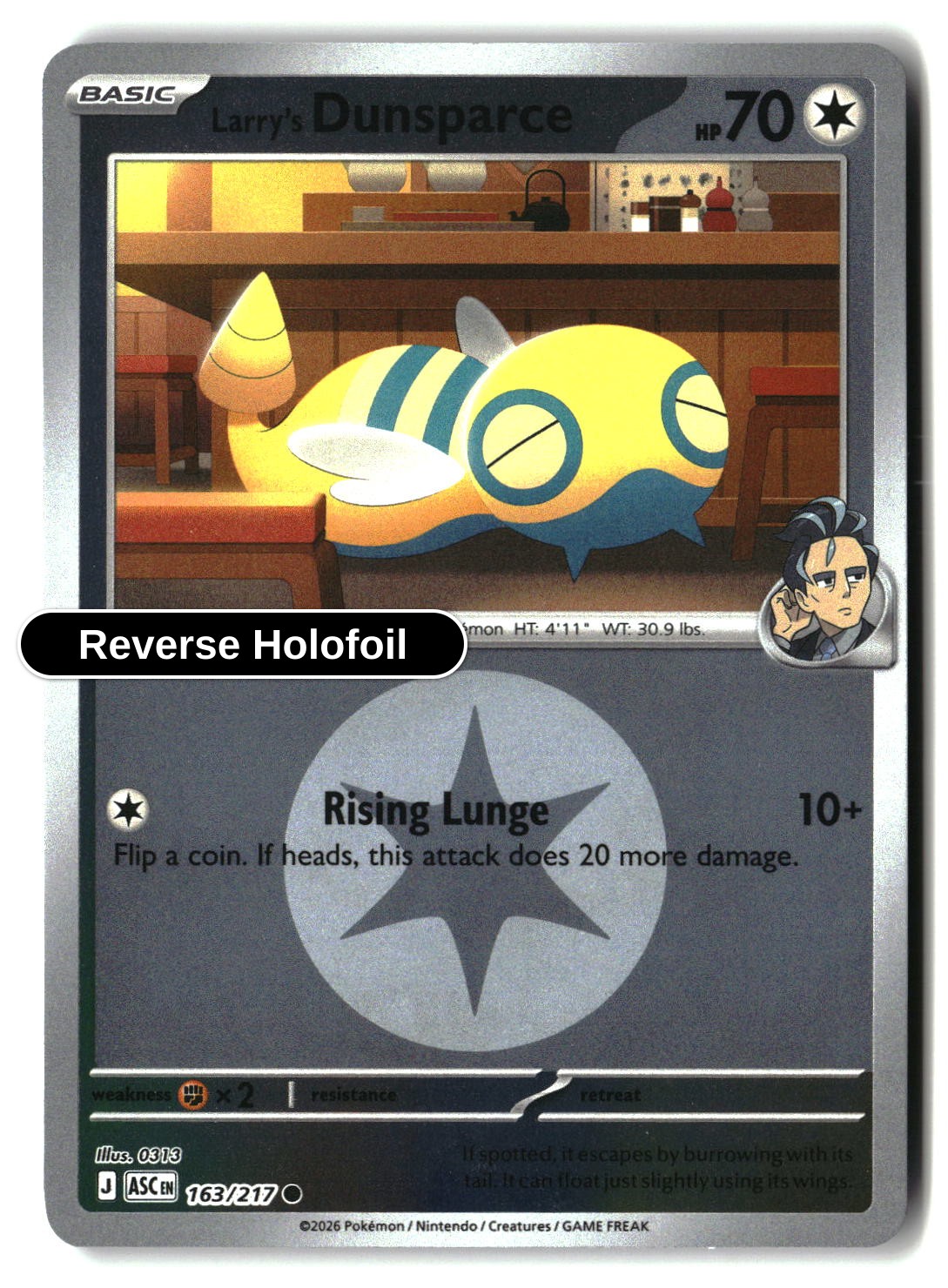 Larry's Dunsparce (Energy Symbol Pattern)