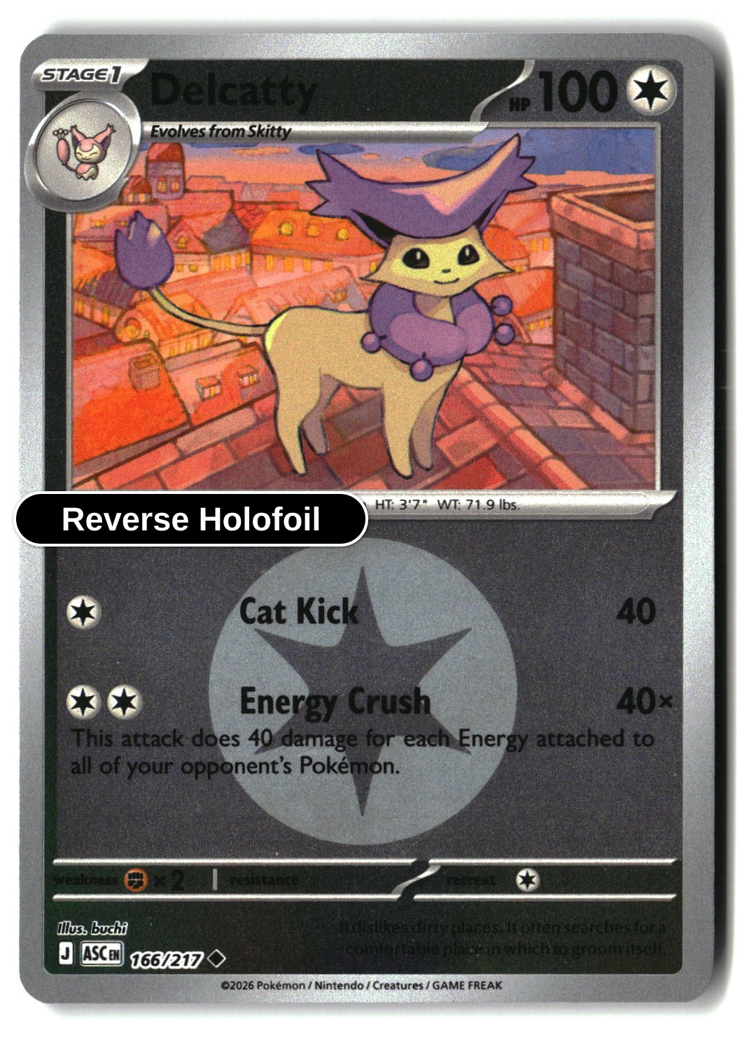 Delcatty (Energy Symbol Pattern)