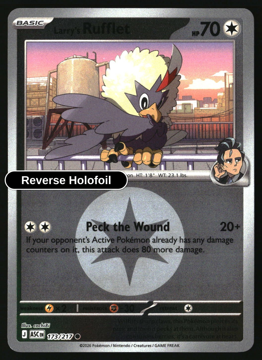 Larry's Rufflet (Energy Symbol Pattern)