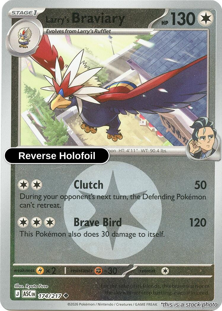Larry's Braviary (Energy Symbol Pattern)
