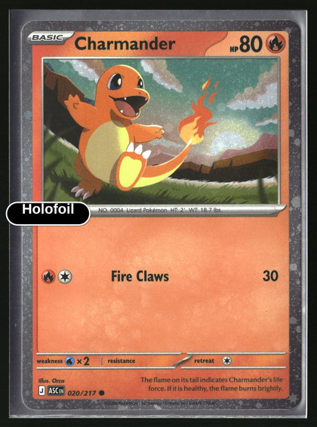Charmander - 020/217 (Cosmos Holo)