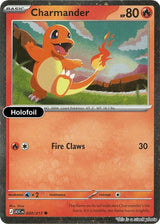 Charmander - 020/217 (Cosmos Holo)