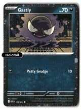 Gastly - 123/217 (Cosmos Holo)