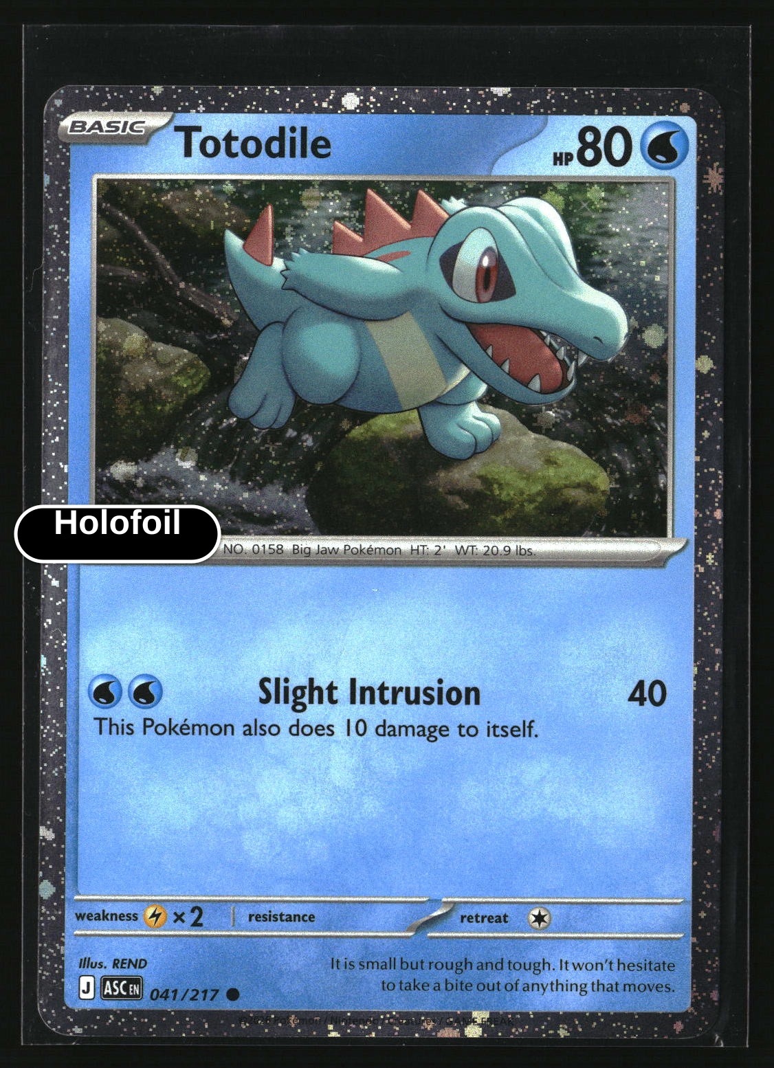 Totodile (Cosmos Holo)