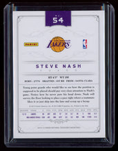Load image into Gallery viewer, Steve Nash 2012-13 Panini National Treasures #54 Silver #/25
