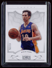 Load image into Gallery viewer, Steve Nash 2012-13 Panini National Treasures #54 Silver #/25
