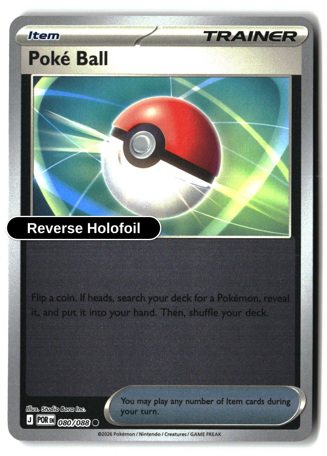 Poke Ball - 080/088 - [POR - ME03: Perfect Order] - Reverse Holofoil
