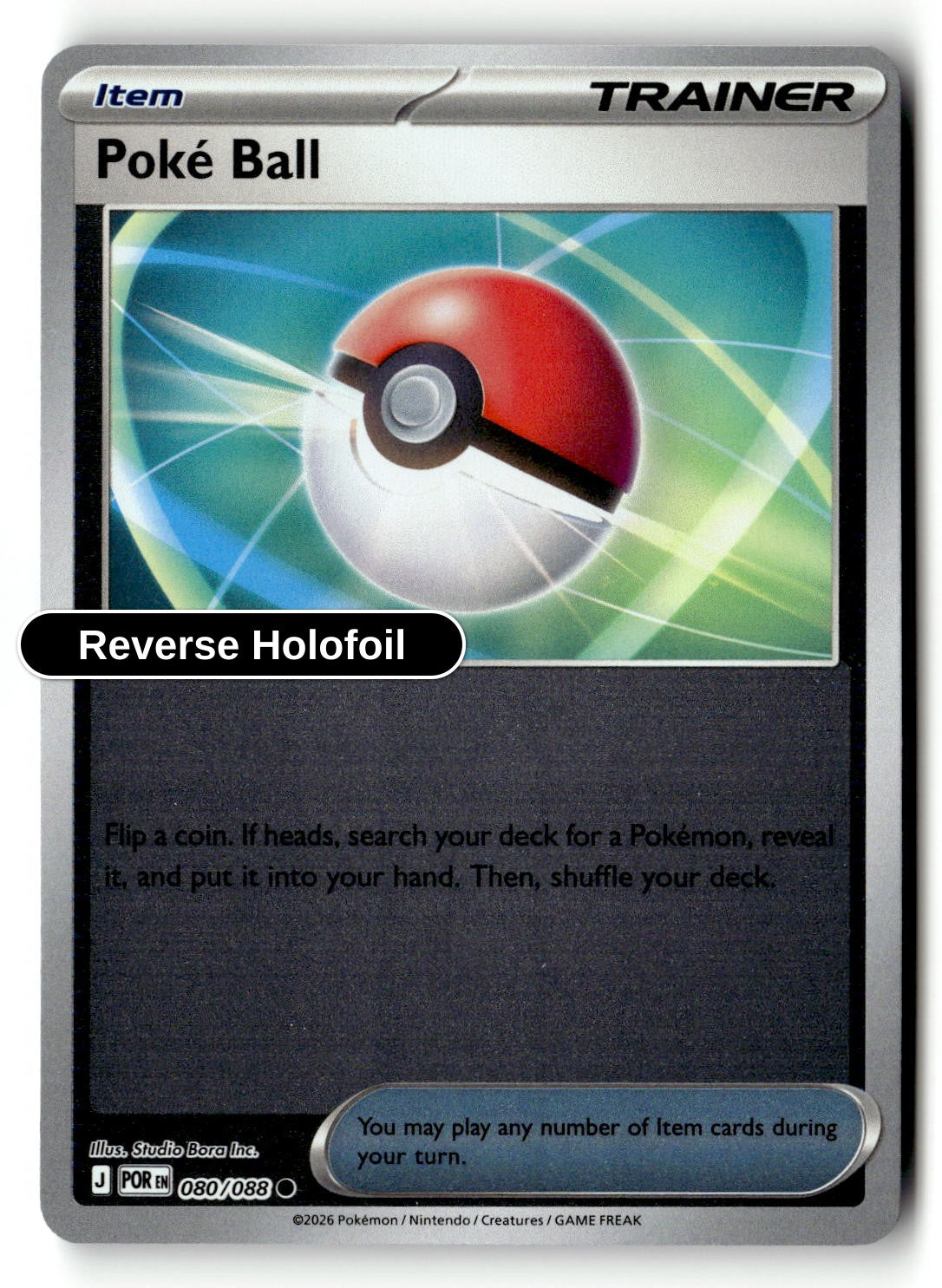 Poke Ball - 080/088 - [POR - ME03: Perfect Order] - Reverse Holofoil