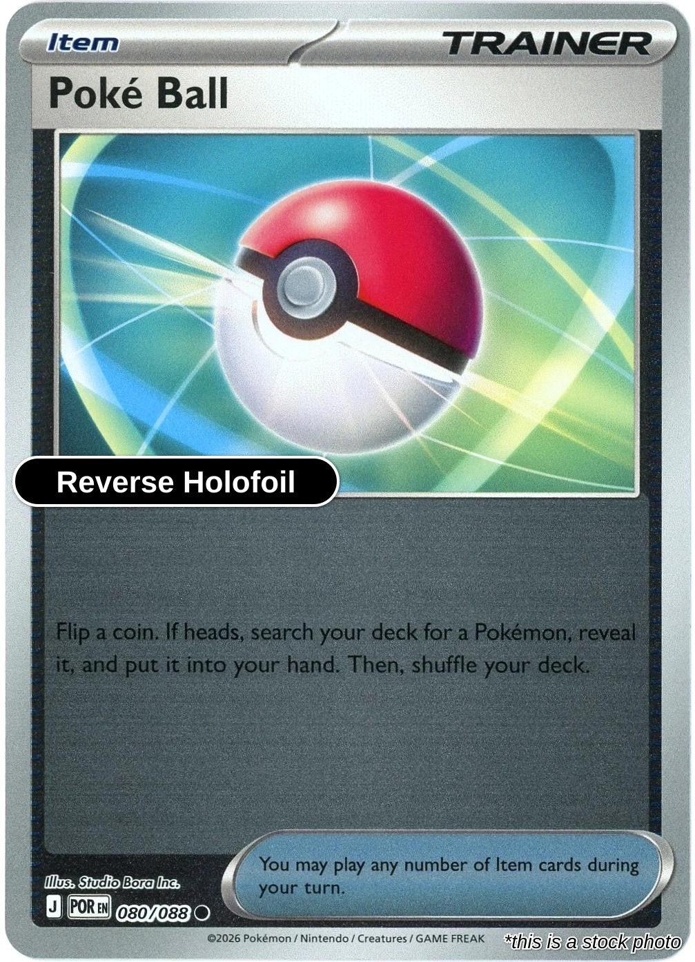 Poke Ball - 080/088 - [POR - ME03: Perfect Order] - Reverse Holofoil