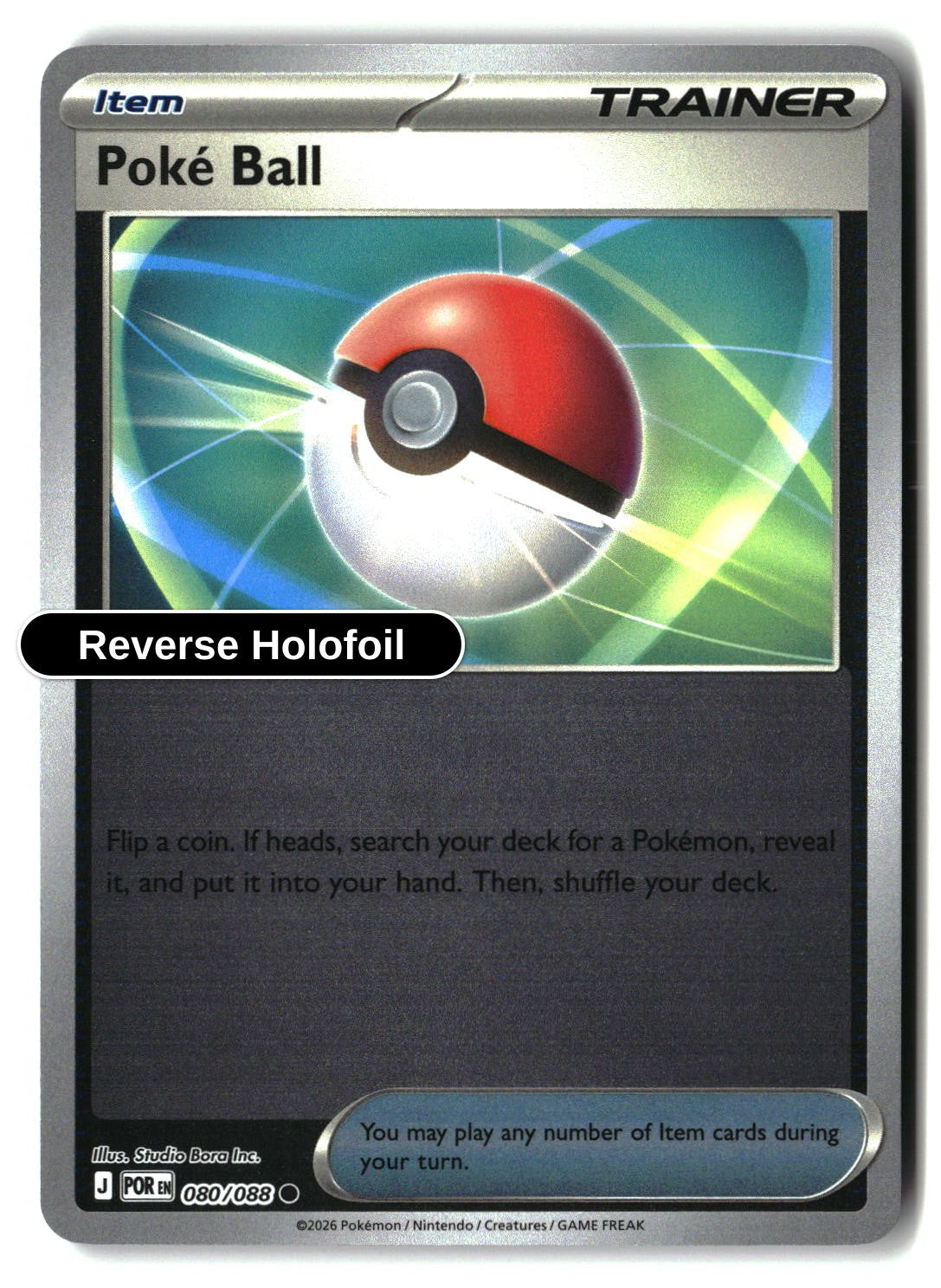 Poke Ball - 080/088 - [POR - ME03: Perfect Order] - Reverse Holofoil