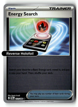 Energy Search - 072/088 - [POR - ME03: Perfect Order] - Reverse Holofoil
