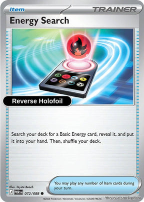 Energy Search - 072/088 - [POR - ME03: Perfect Order] - Reverse Holofoil