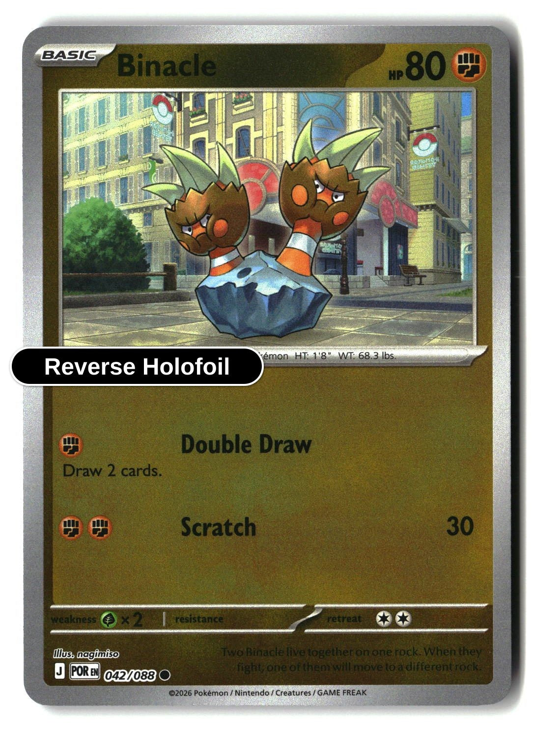 Binacle - 042/088 - [POR - ME03: Perfect Order] - Reverse Holofoil