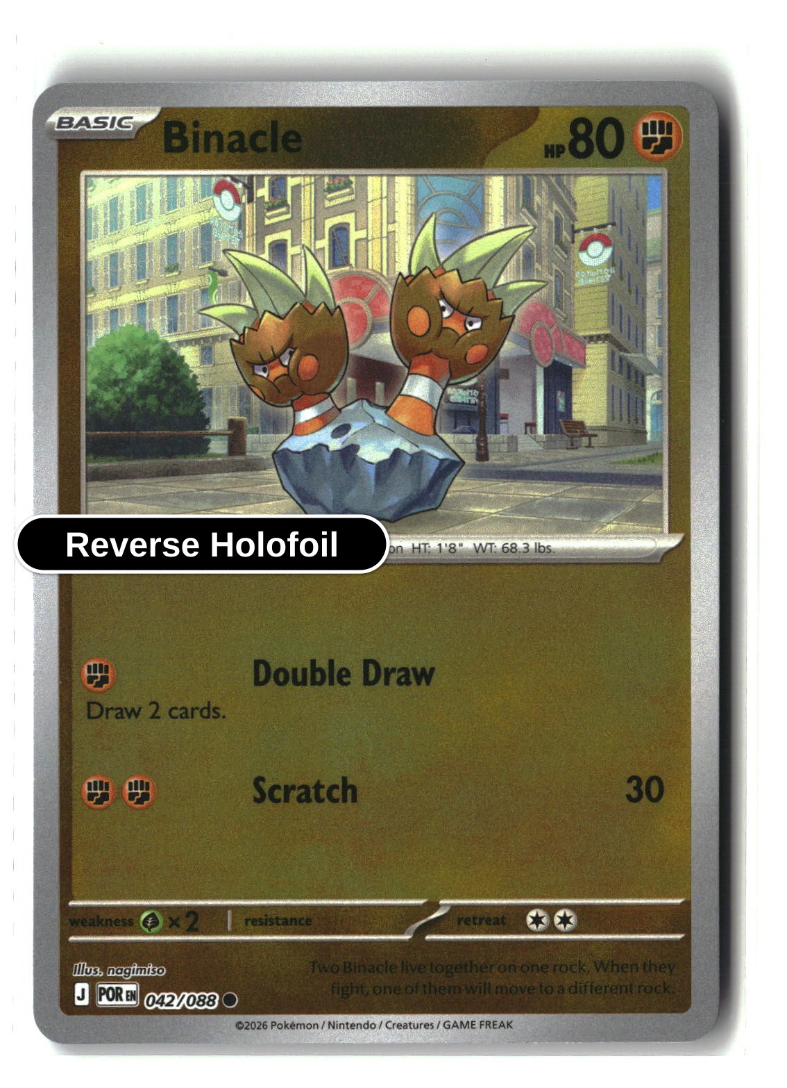 Binacle - 042/088 - [POR - ME03: Perfect Order] - Reverse Holofoil