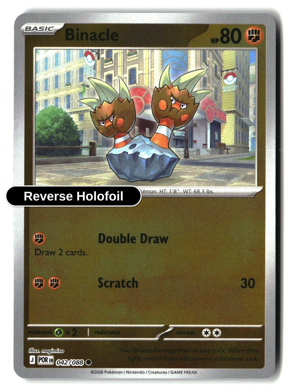 Binacle - 042/088 - [POR - ME03: Perfect Order] - Reverse Holofoil