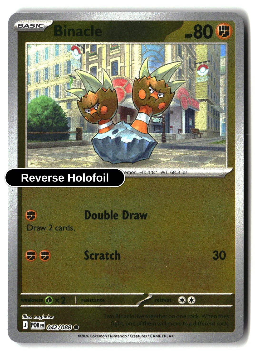 Binacle - 042/088 - [POR - ME03: Perfect Order] - Reverse Holofoil