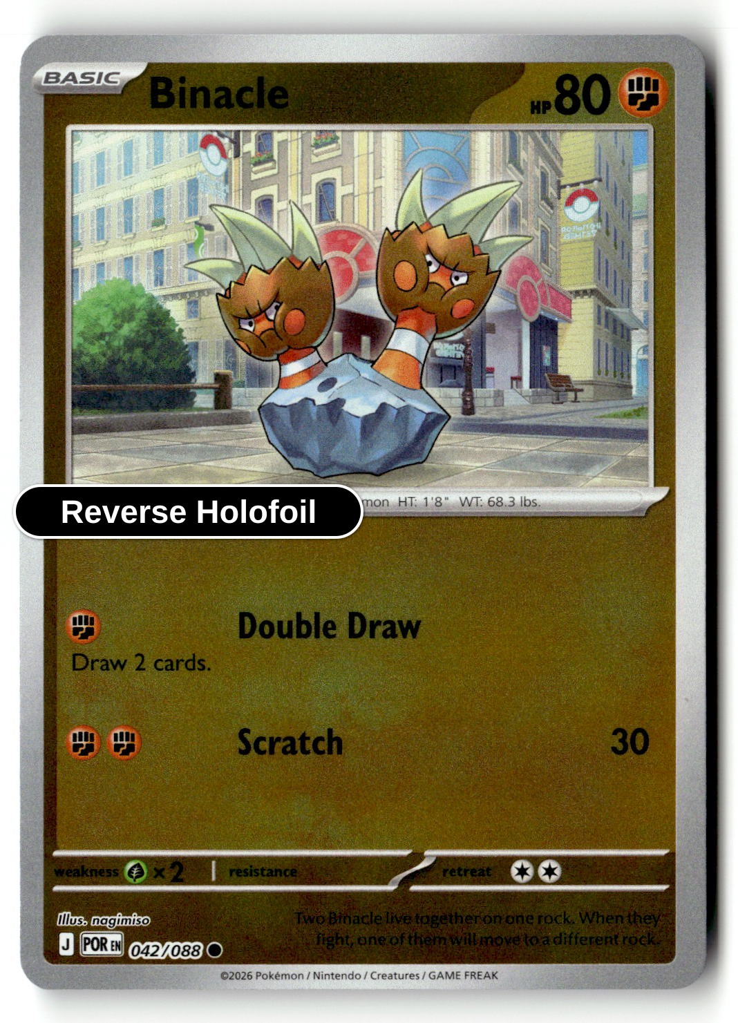 Binacle - 042/088 - [POR - ME03: Perfect Order] - Reverse Holofoil