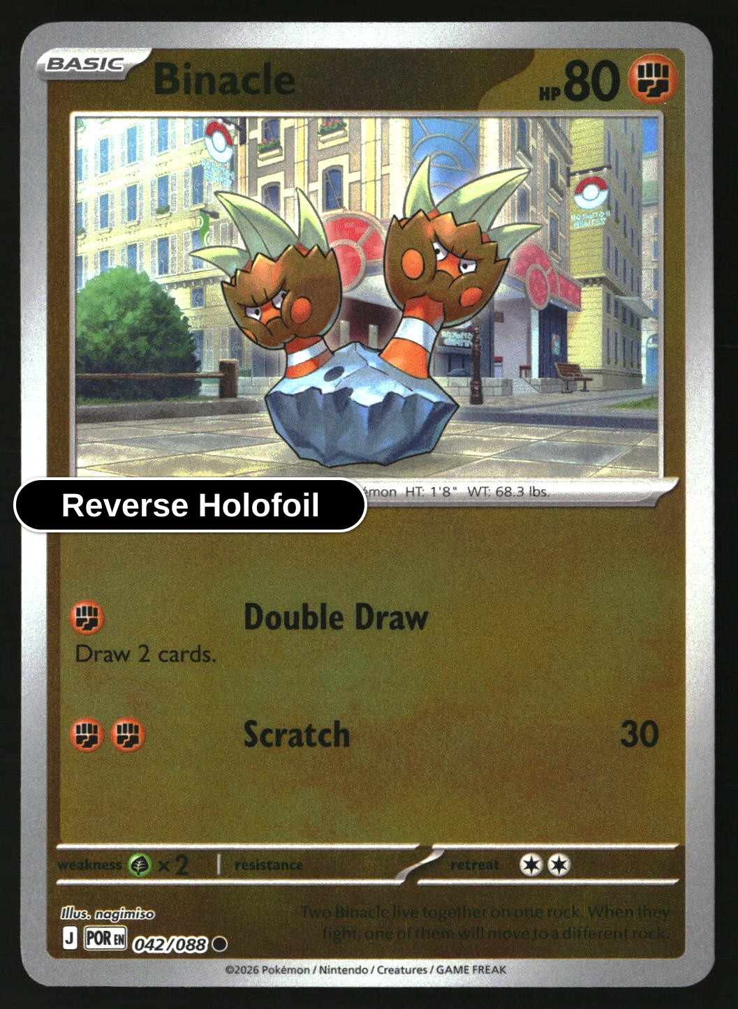 Binacle - 042/088 - [POR - ME03: Perfect Order] - Reverse Holofoil