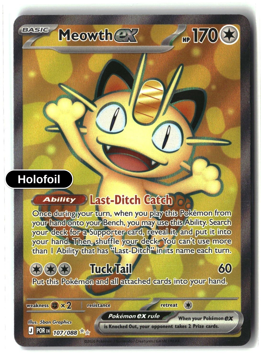 Meowth ex - 107/088