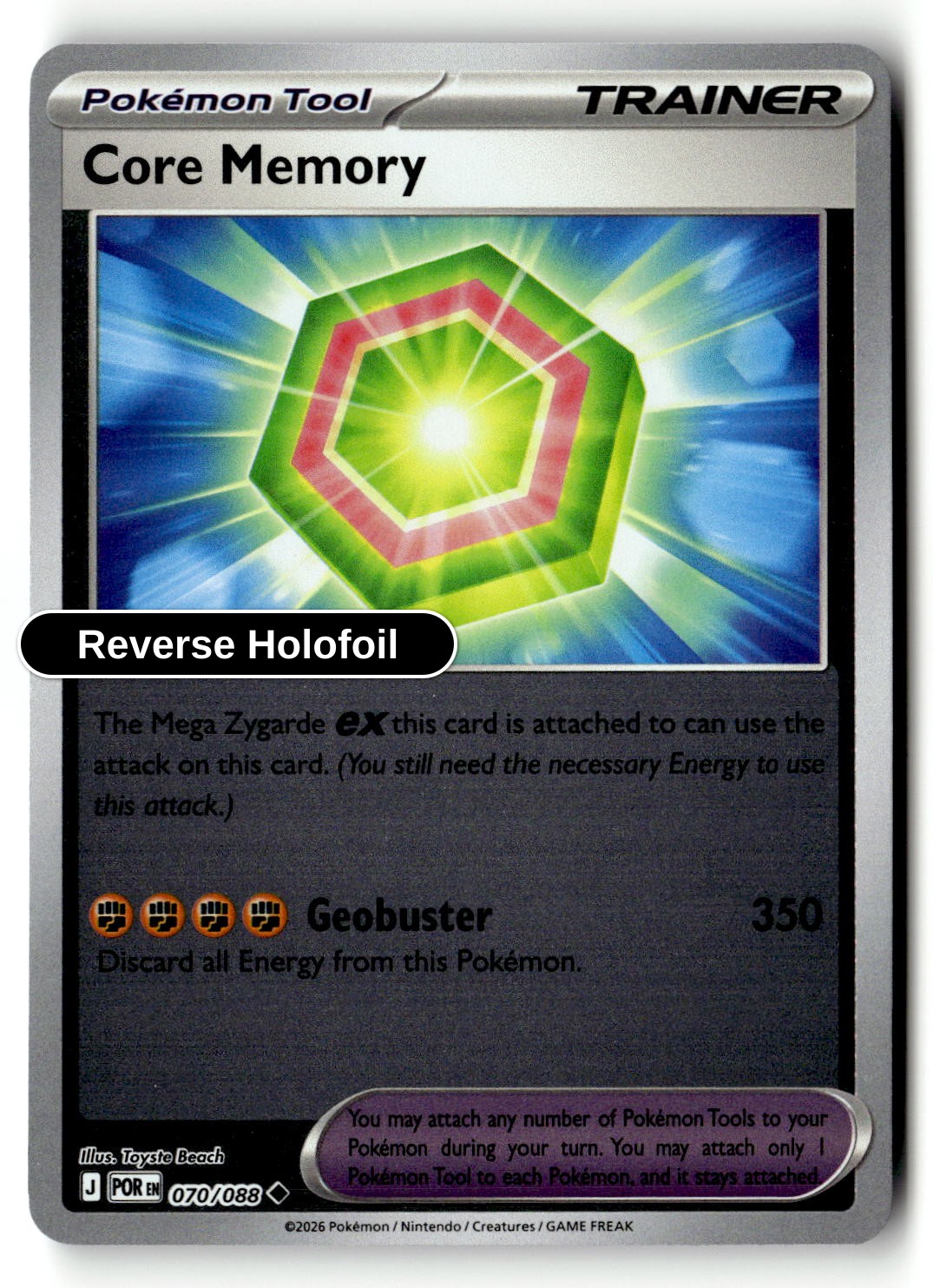 Core Memory - 070/088 - [POR - ME03: Perfect Order] - Reverse Holofoil