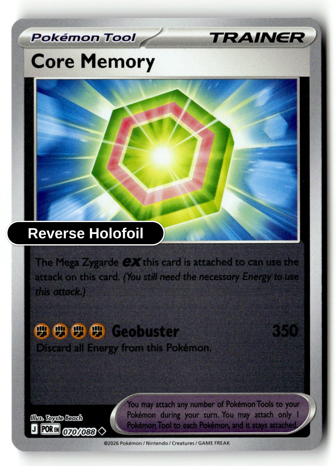 Core Memory - 070/088 - [POR - ME03: Perfect Order] - Reverse Holofoil