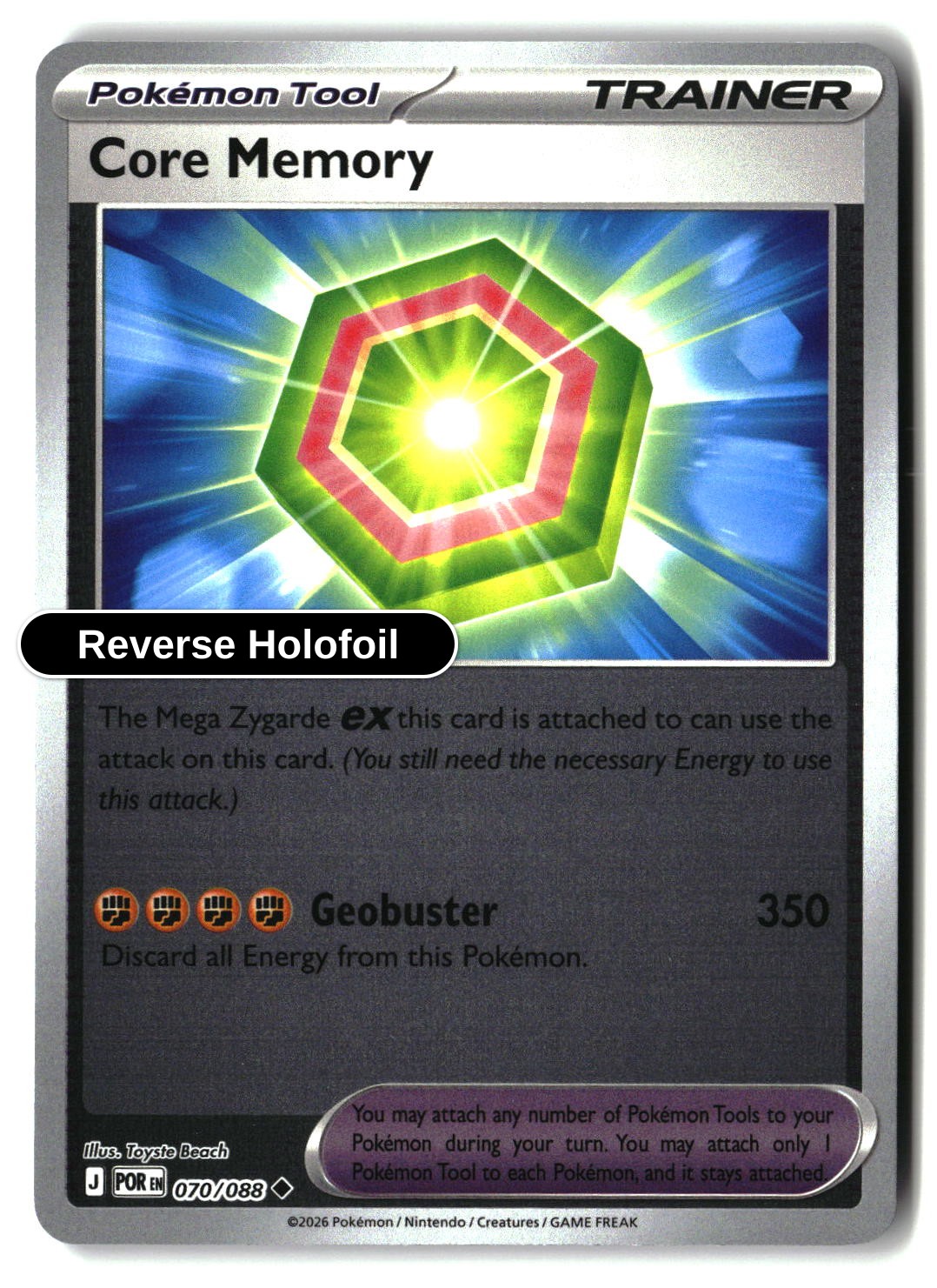 Core Memory - 070/088 - [POR - ME03: Perfect Order] - Reverse Holofoil